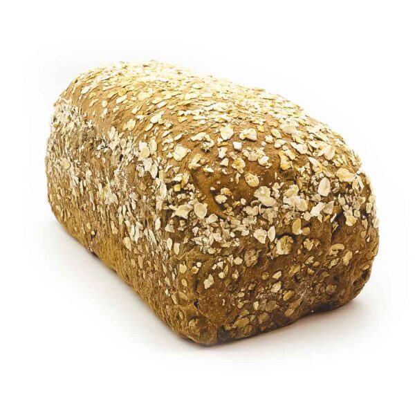 Panes de molde congelados de avena cocido