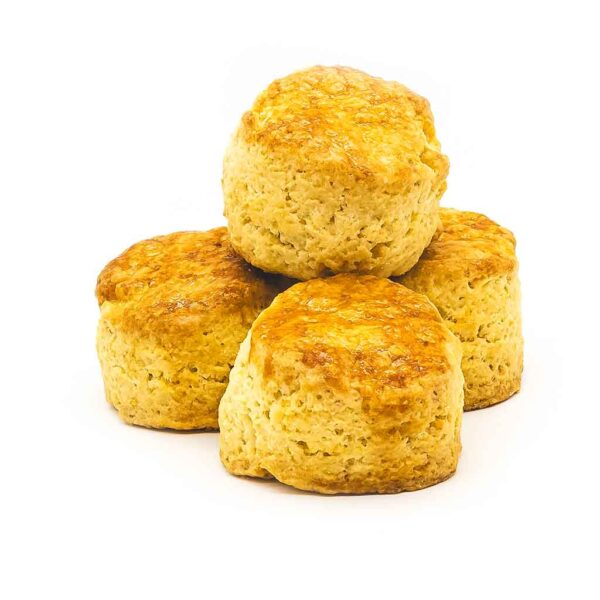 Scones dulces cocidos congelados