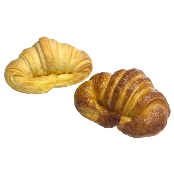 Medialunas precocidas congeladas de manteca Doña Lila antes y despues