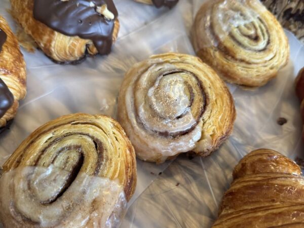 Rolls de canela congelados