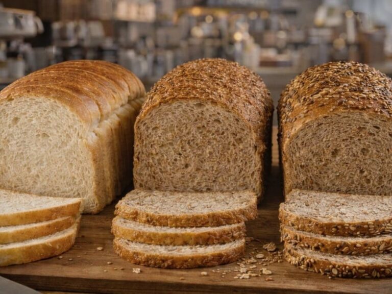 Pan de molde rebanado